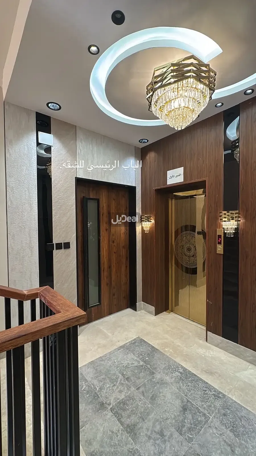 حي الرحاب بمدينة جيزان  مساحة الوحدة من الأرض 128.41 متر   وتختص من المنافع والأجزاء المشتركة بمساحة 94.59 متر