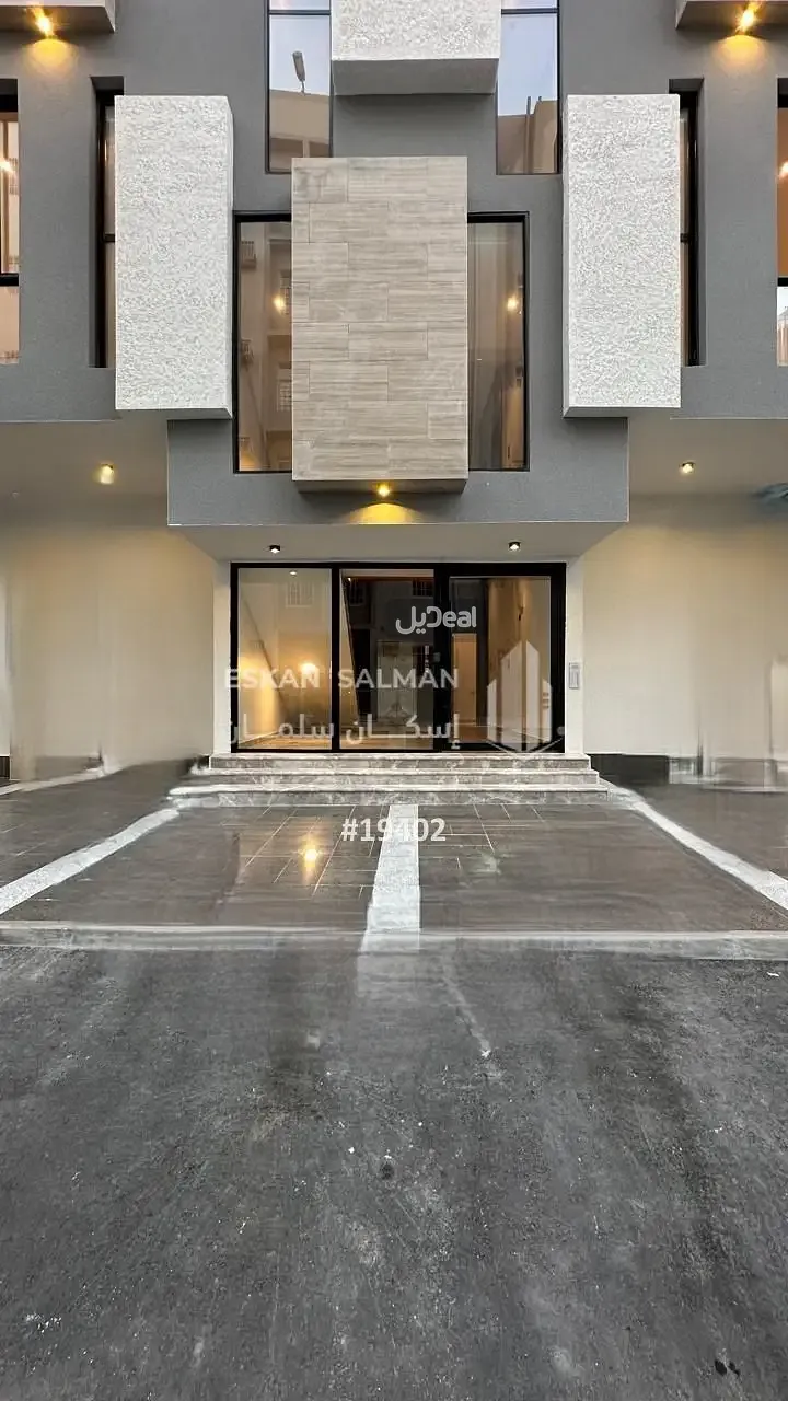 حي وادى الشق بمدينة ابها  مساحة الوحدة من الأرض 46.67 متر   وتختص من المنافع والأجزاء المشتركة بمساحة 21.7 متر