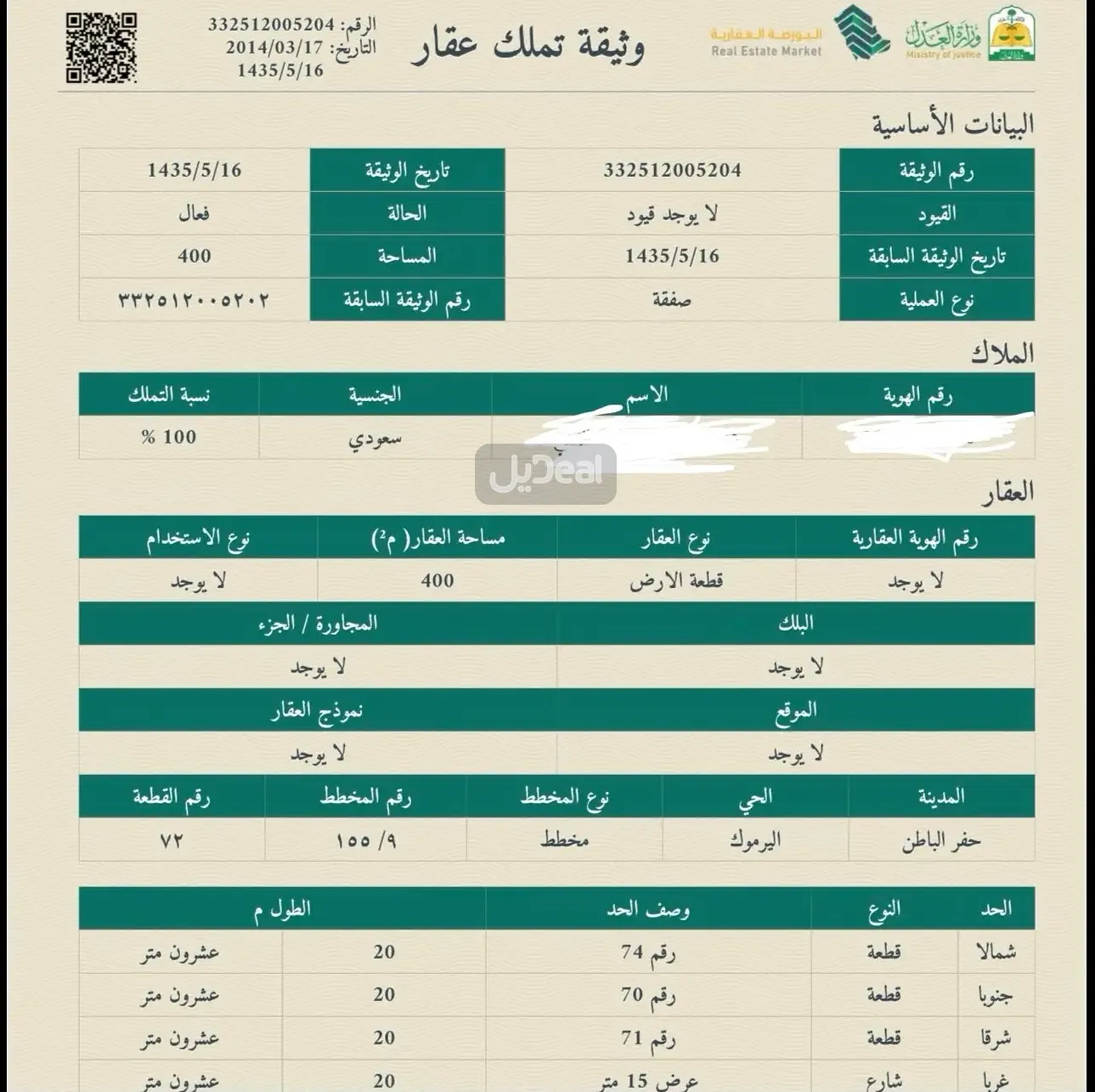 حي  اليرموك  بمدينة حفر الباطن .