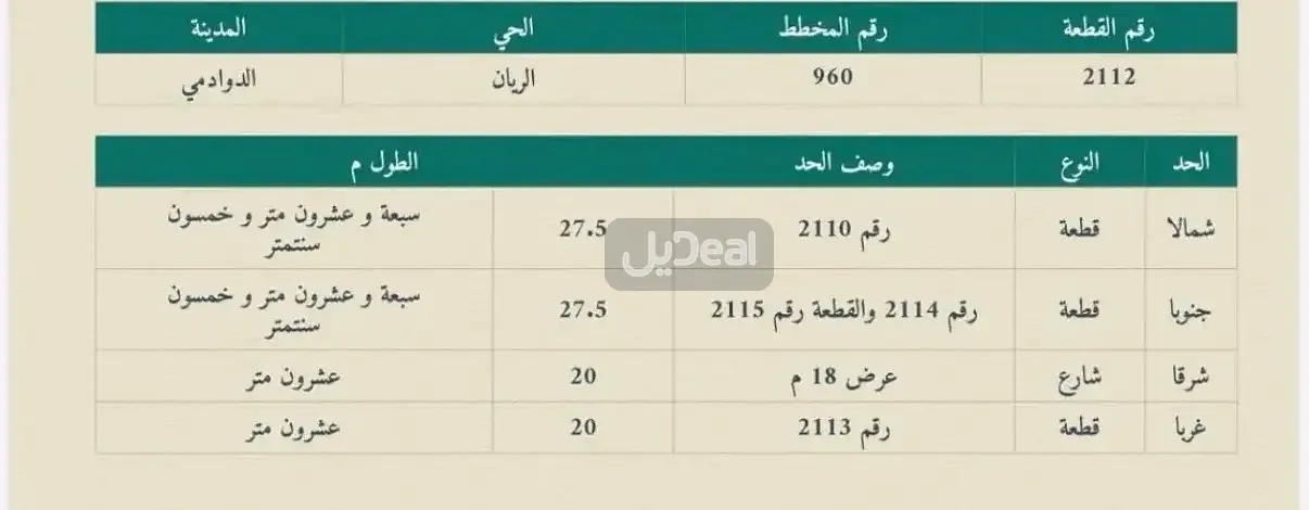 ارض سكنية للبيع