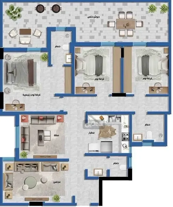 شقة للإيجار