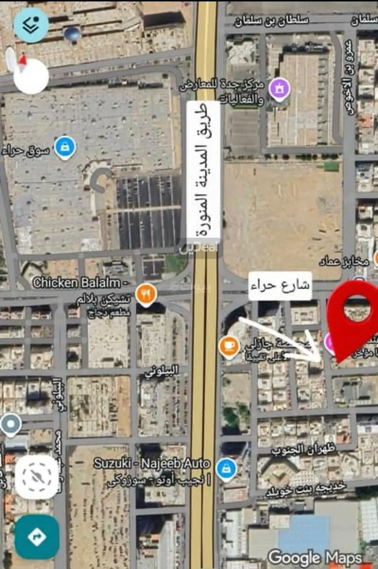 حي  البوادى  بمدينة جدة .