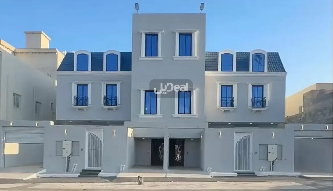 حي الزهور بمدينة ابها  مساحة الوحدة من الأرض 173.97 متر   وتختص من المنافع والأجزاء المشتركة بمساحة 87.53 متر