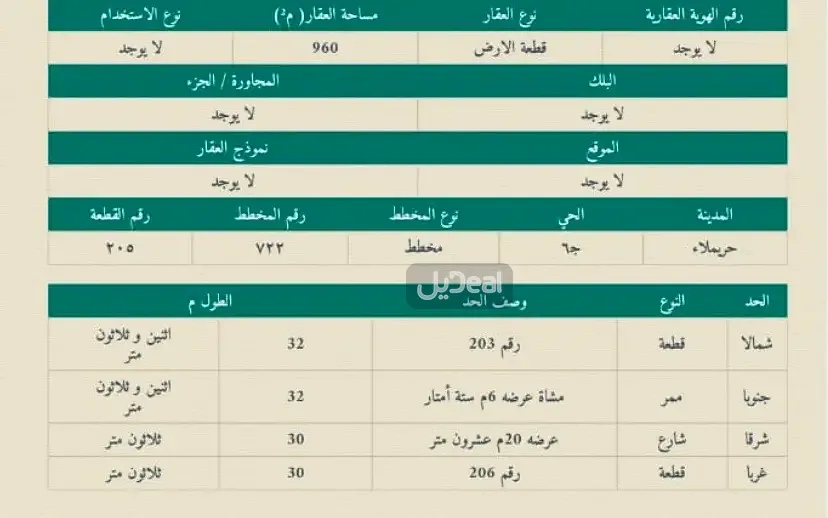 ارض للبيع