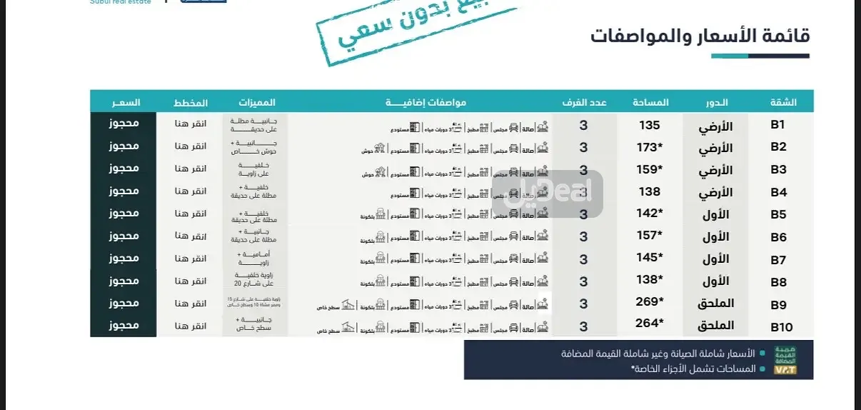 شقة للبيع