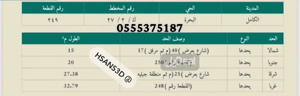 ارض للبيع