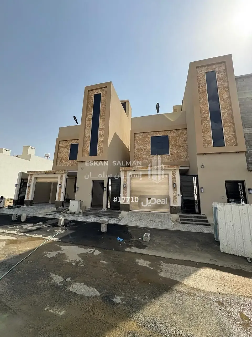 حي قبر الحصان بمدينة خميس مشيط  مساحة الوحدة من الأرض 116 متر   وتختص من المنافع والأجزاء المشتركة بمساحة 108.86 متر