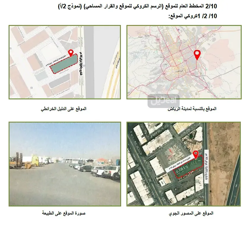 ارض مواقف Rent