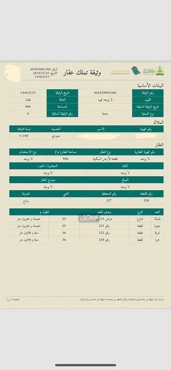 ارض للبيع