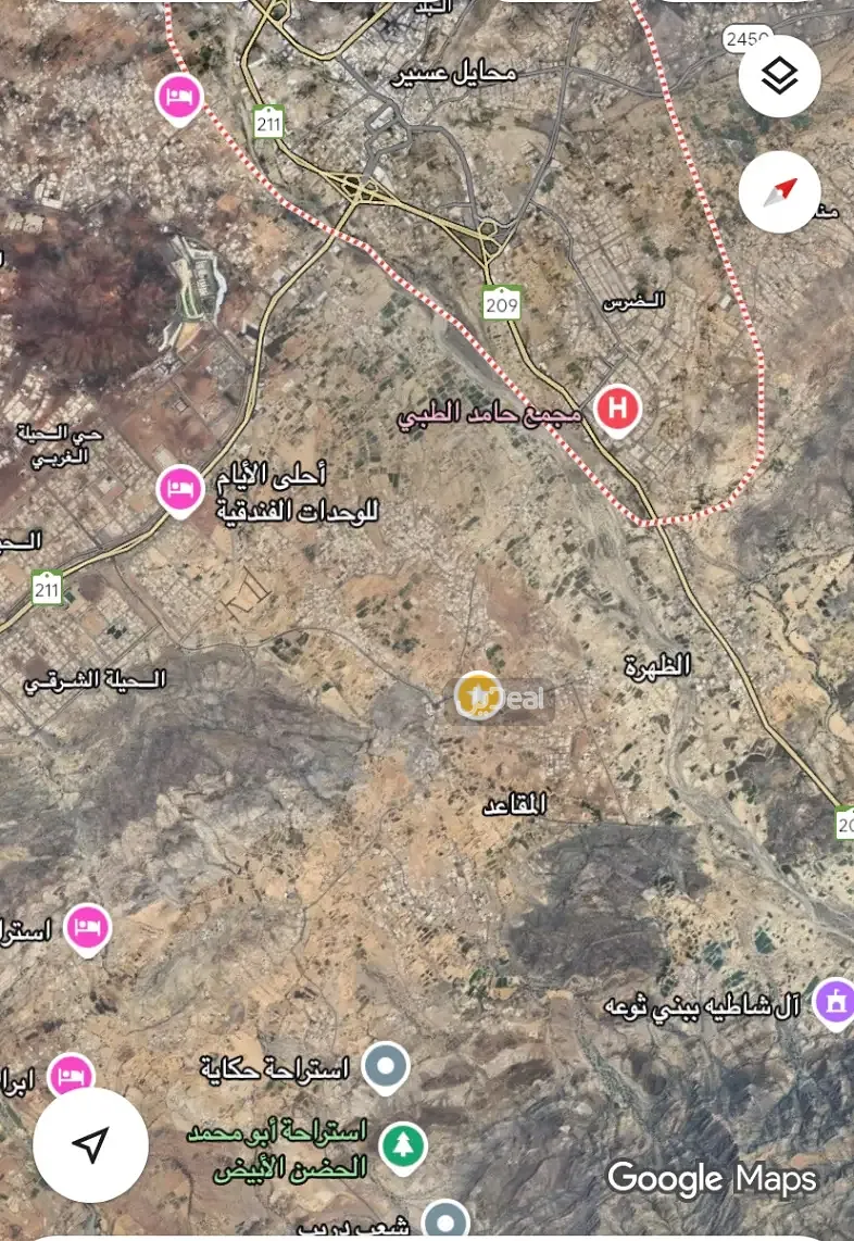 ارض للإيجار