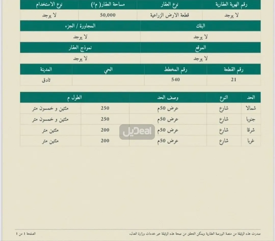مزرعة للبيع