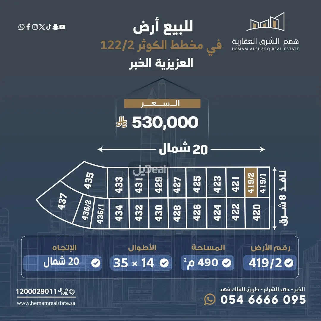 ارض للبيع
