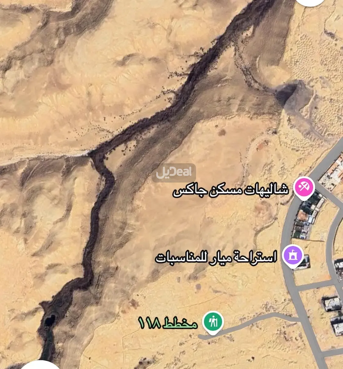 قطعة الأرض السكنية رقم 326 من المخطط رقم 118 حى ظهرة العودة بمحافظة الدرعية .