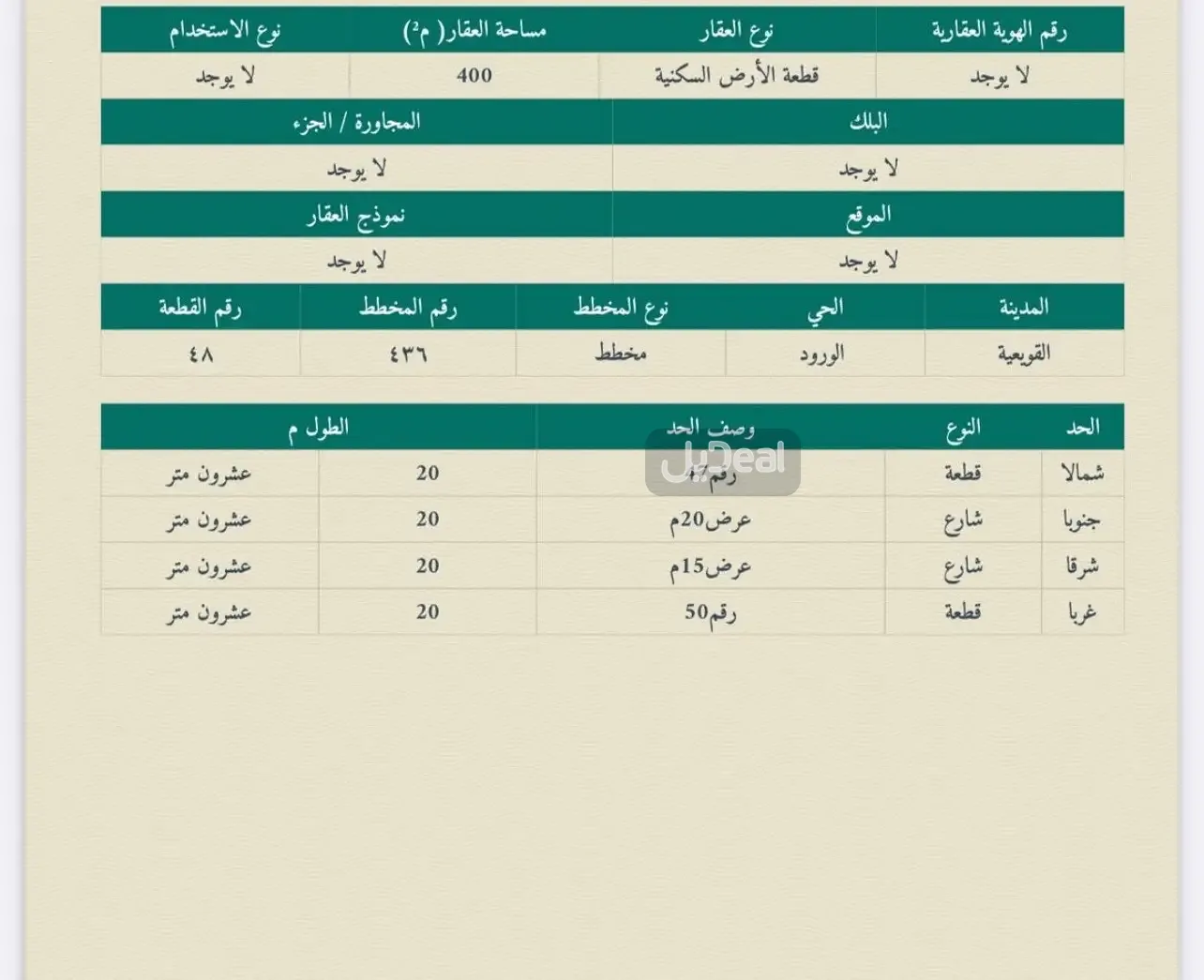 ارض للبيع